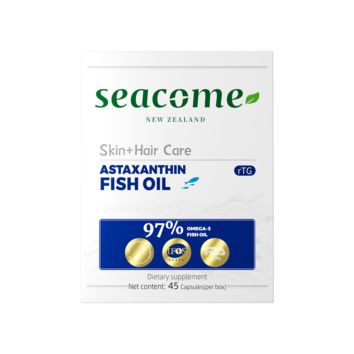 Seacome Astaxanthin Fish Oil