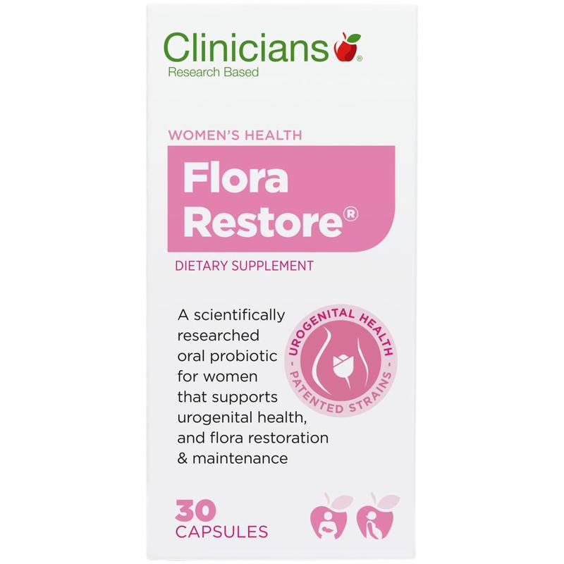 Clinicians Flora Restore Capsules 30s
