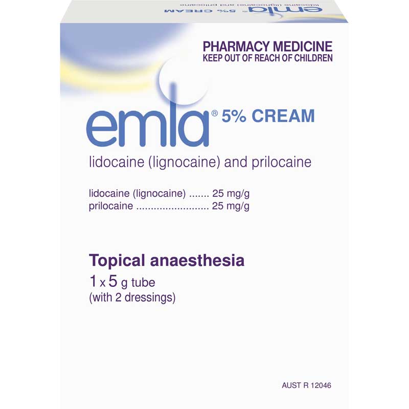 Emla Cream 5% ASP 5g