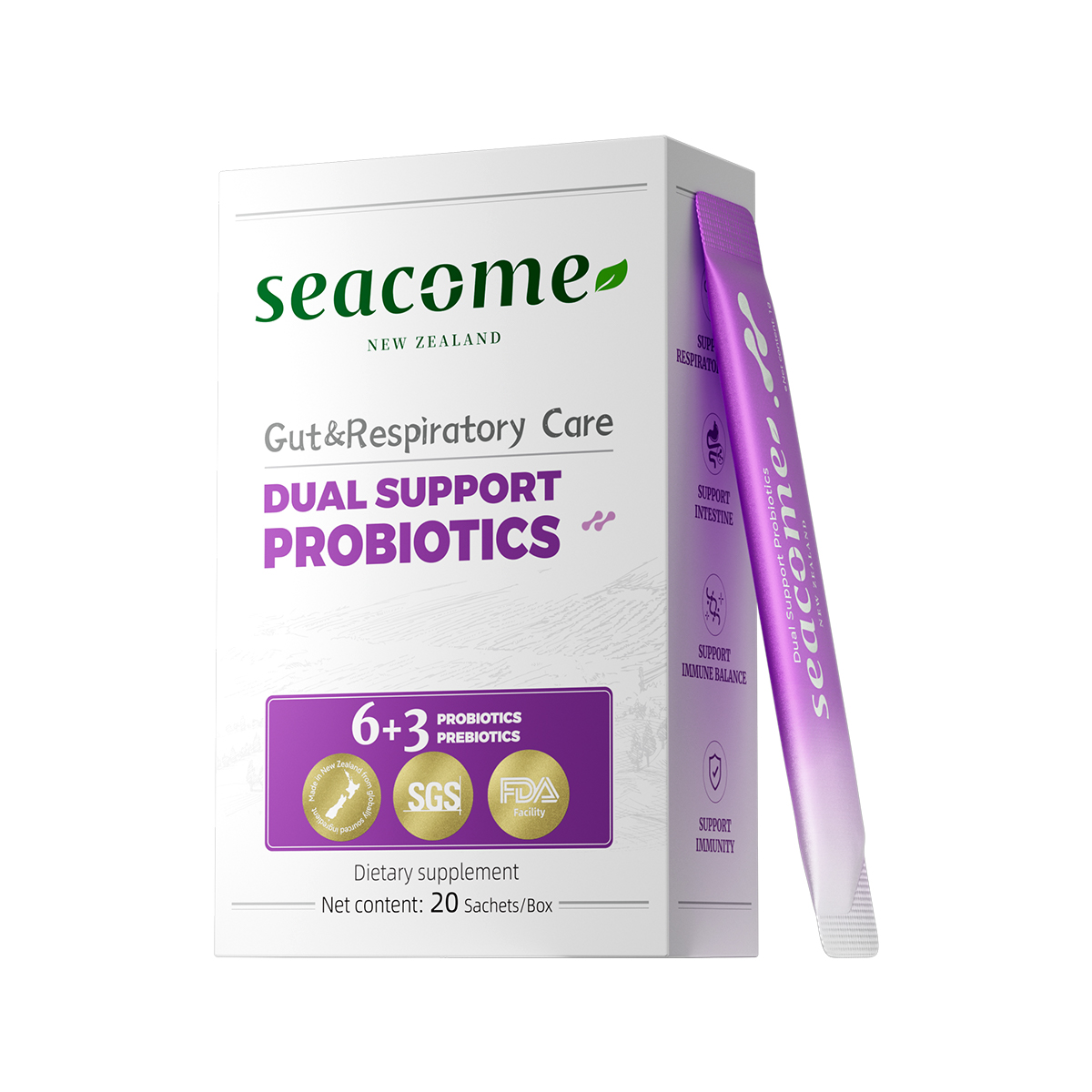 seacome DUAL SUPPORT PROBIOTICS