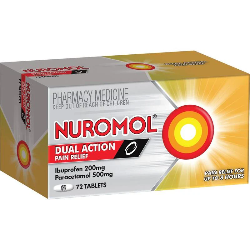 Nuromol Tablets 72s