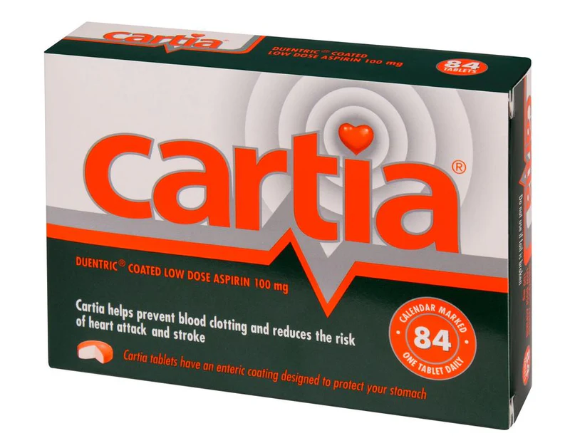 Cartia Tablets 84s