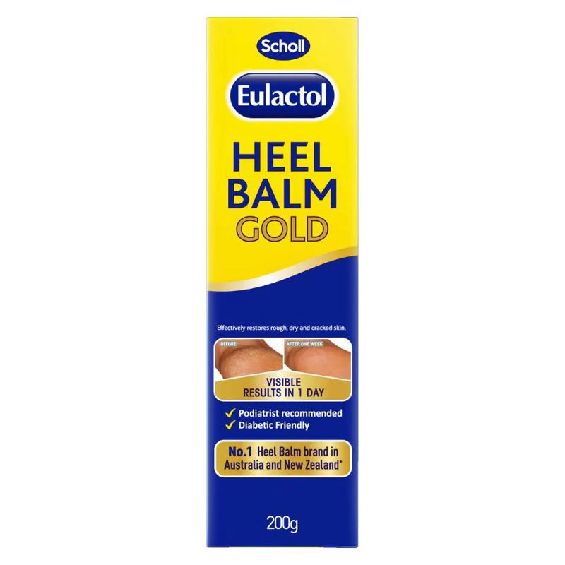 Scholl Eulactol Cracked Heel Balm Gold 200g