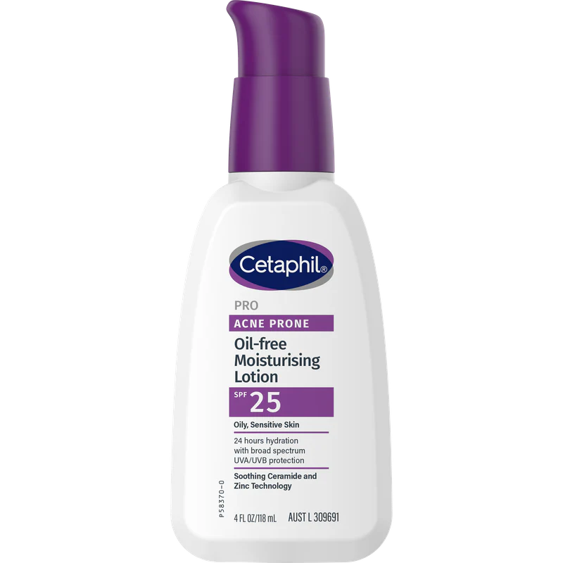 Cetaphil Pro Acne Prone Oil-Free Moisturiser SPF25 118ml