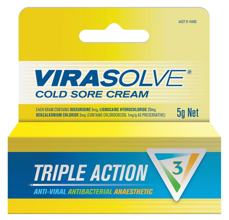 Virasolve Cold Sore Cream 5g