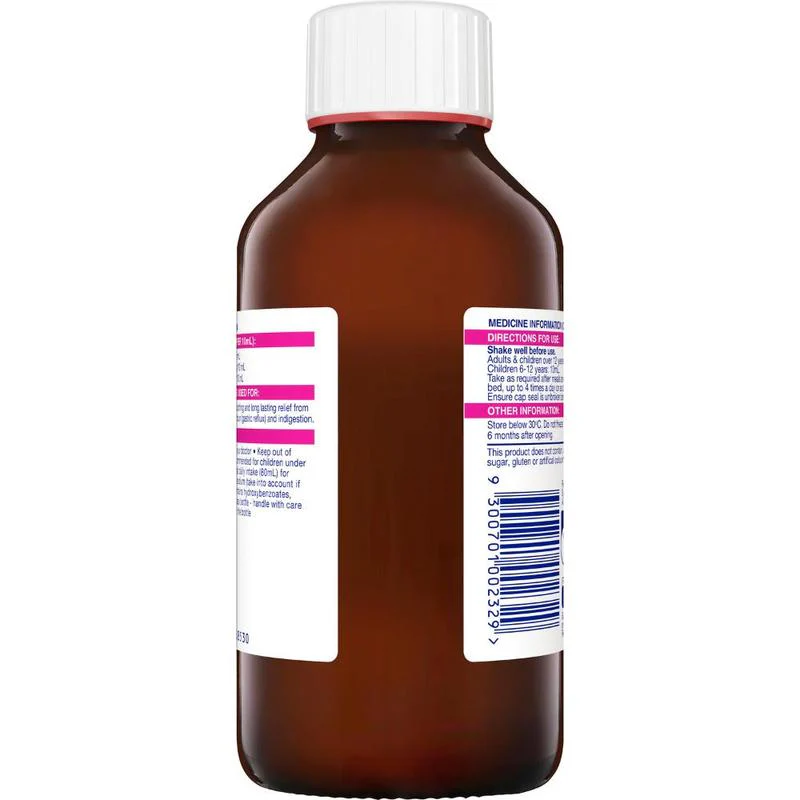 Gaviscon Dual Action Liquid Peppermint 300ml