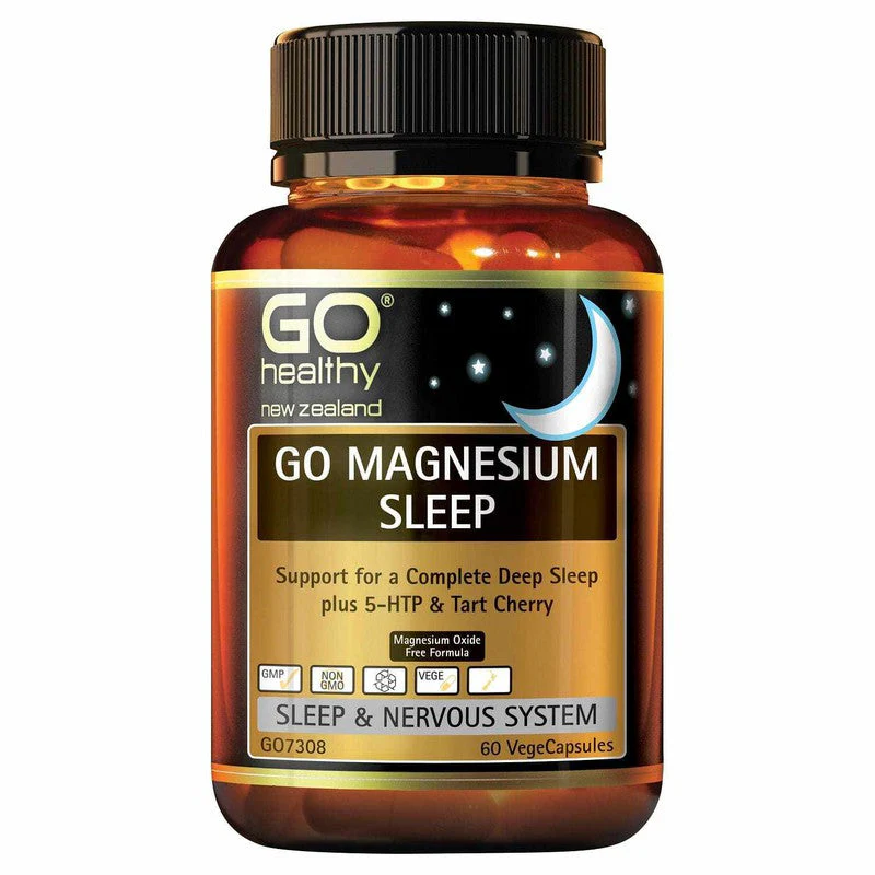 GO Healthy GO Magnesium Sleep VegeCapsules 60s