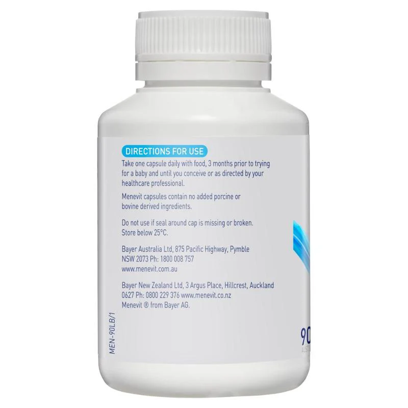 Menevit Male Fertility Support 90s