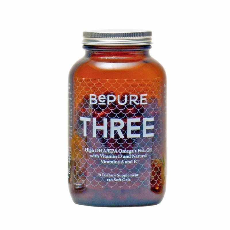 BePure Three Fish Oil Caps 120s