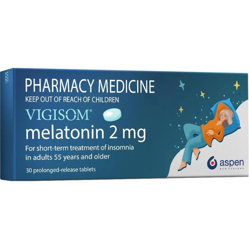 Vigisom Melatonin 2mg Tablets 30s
